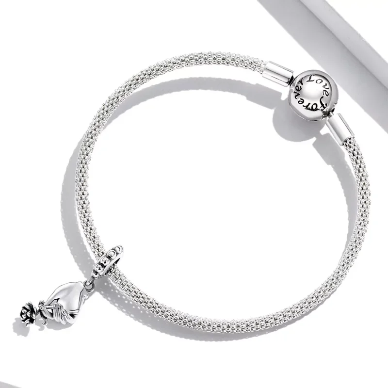 (immagine per) Charm Pendente tipo Pandora Bergamotto Loto - SCC2169 - Visualizza 3