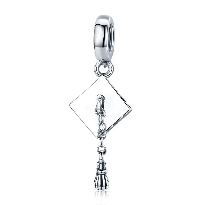 (immagine per) Charm Pendente tipo Pandora Berretto da trench di laurea - SCC459