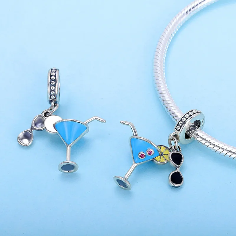 (immagine per) Charm Pendente tipo Pandora Bevande fredde estive - SCC698 - Visualizza 4