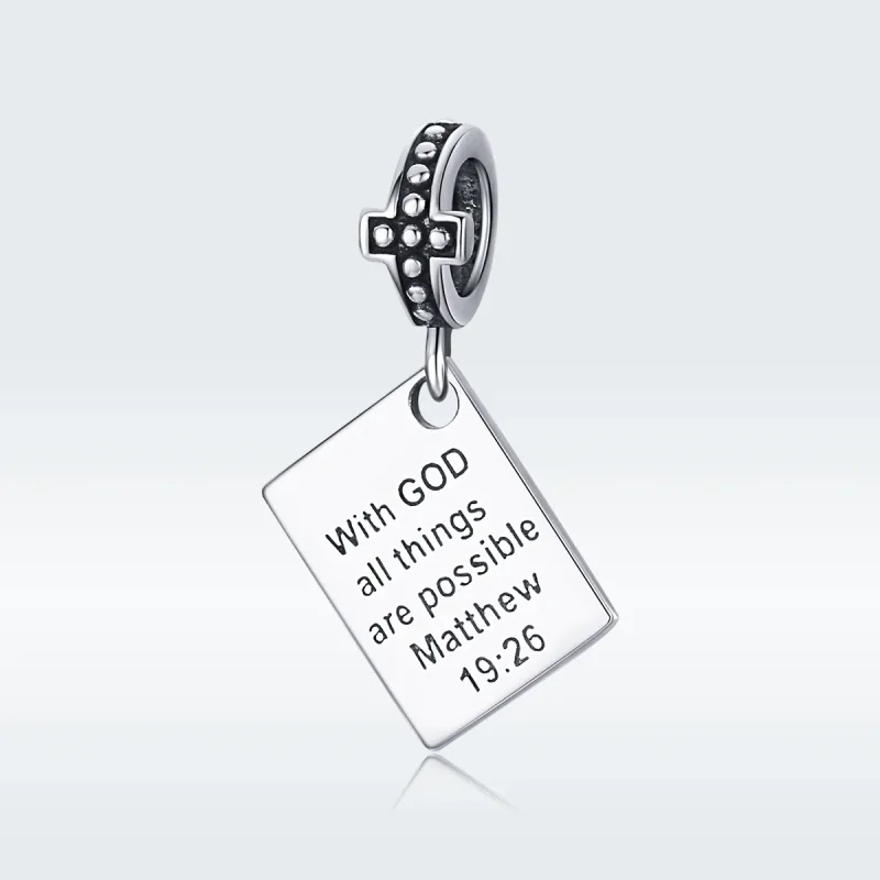 (immagine per) Charm Pendente tipo Pandora Bibbia - SCC1424 - Visualizza 5