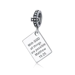 (immagine per) Charm Pendente tipo Pandora Bibbia - SCC1424