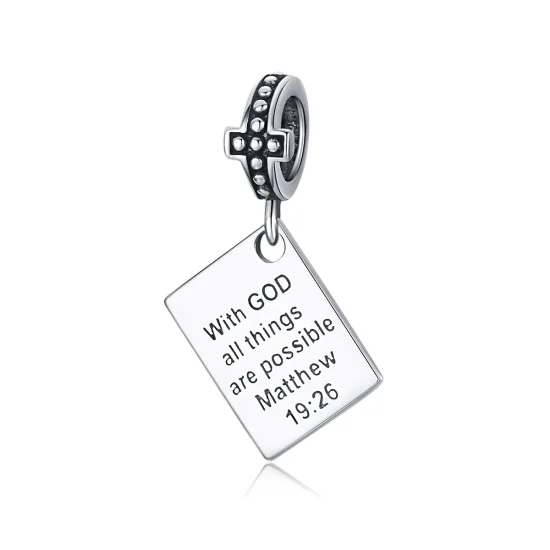 (immagine per) Charm Pendente tipo Pandora Bibbia - SCC1424