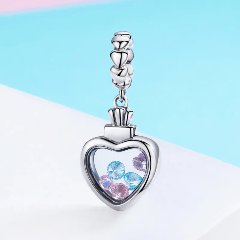 (immagine per) Charm Pendente tipo Pandora Bottiglia di memoria - SCC588 - Visualizza 3