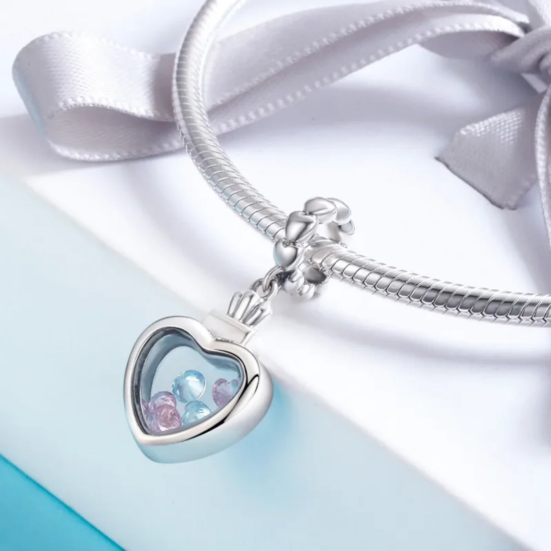 (immagine per) Charm Pendente tipo Pandora Bottiglia di memoria - SCC588 - Visualizza 4