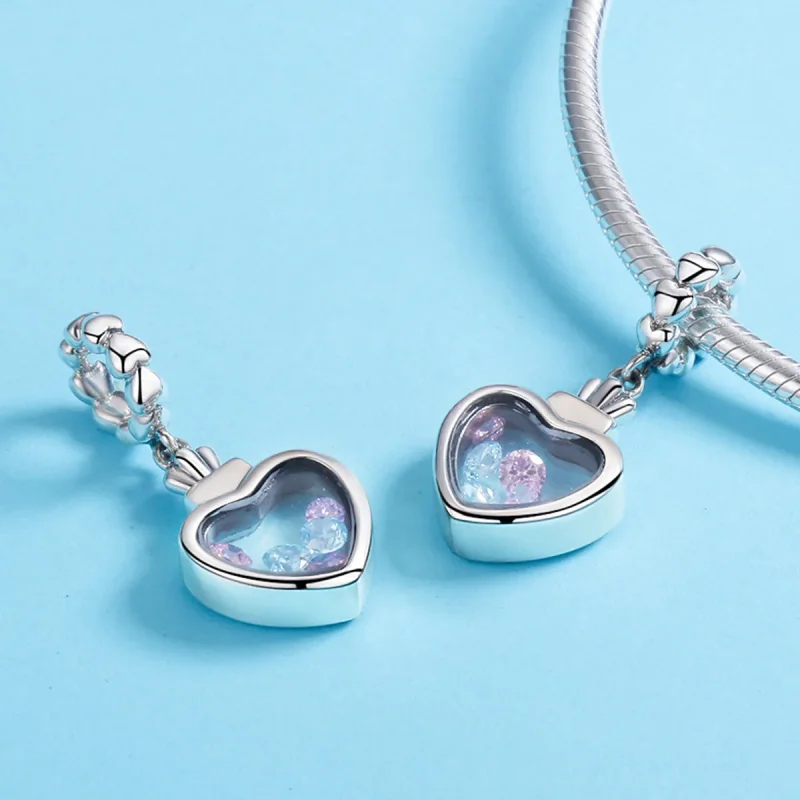 (immagine per) Charm Pendente tipo Pandora Bottiglia di memoria - SCC588 - Visualizza 5