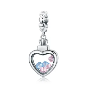 (immagine per) Charm Pendente tipo Pandora Bottiglia di memoria - SCC588