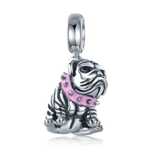 (immagine per) Charm Pendente tipo Pandora Bulldog inglesi - SCC552
