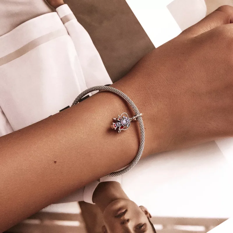(immagine per) Charm Pendente tipo Pandora Burattino dell'Opera di Pechino - SCC2109 - Visualizza 5