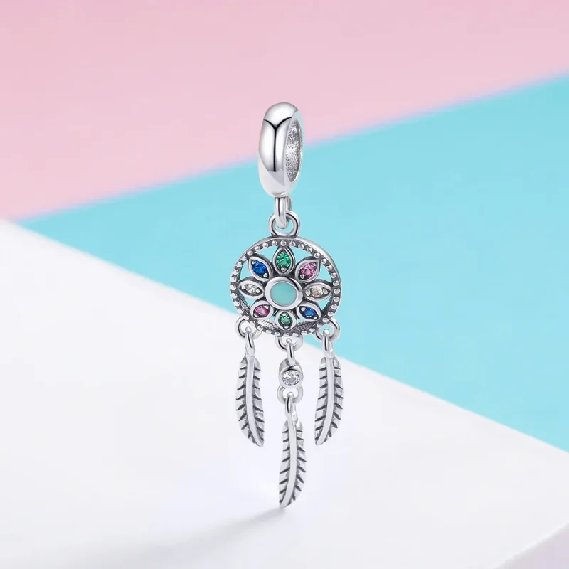 (immagine per) Charm Pendente tipo Pandora Cacciatore di sogni - SCC961 - Visualizza 2