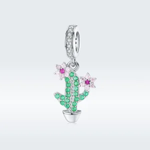 (immagine per) Charm Pendente tipo Pandora Cactus - BSC121