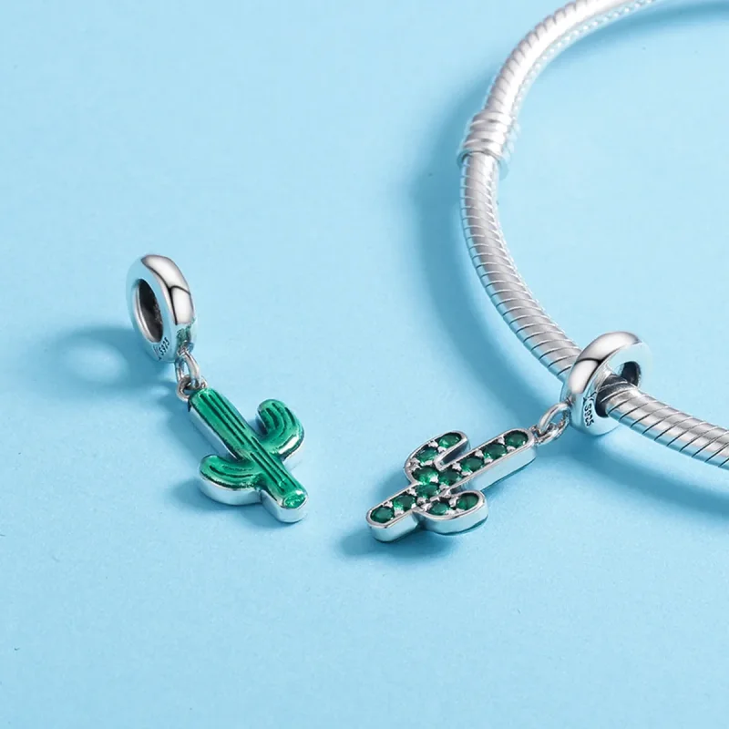 (immagine per) Charm Pendente tipo Pandora Cactus fresco - SCC515 - Visualizza 5