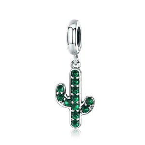 Charm Pendente tipo Pandora Cactus fresco - SCC515 (immagine per) Charm Pendente tipo Pandora Cactus fresco - SCC515