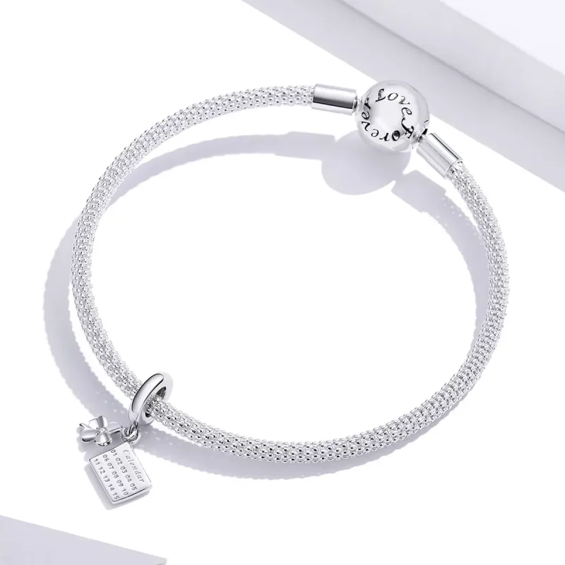 (immagine per) Charm Pendente tipo Pandora Calendario fortunato - BSC257 - Visualizza 3