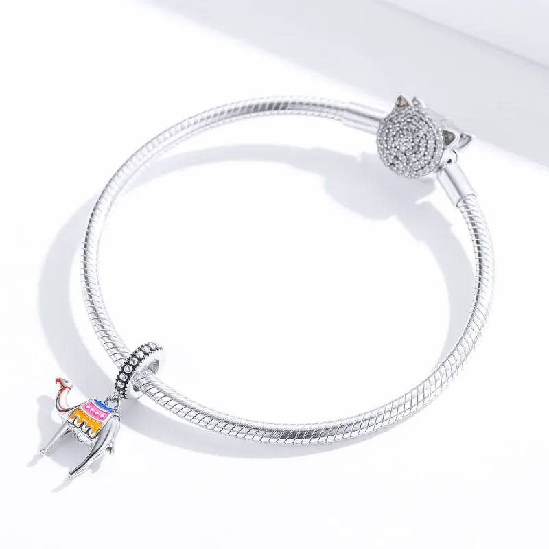 (immagine per) Charm Pendente tipo Pandora Cammello - SCC1376 - Visualizza 4