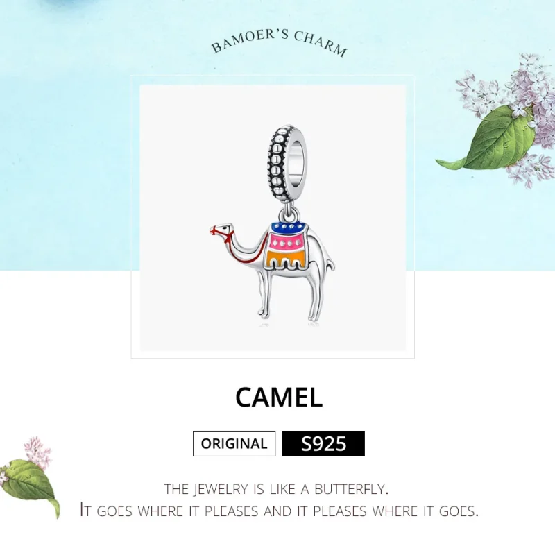 (immagine per) Charm Pendente tipo Pandora Cammello - SCC1376 - Visualizza 6