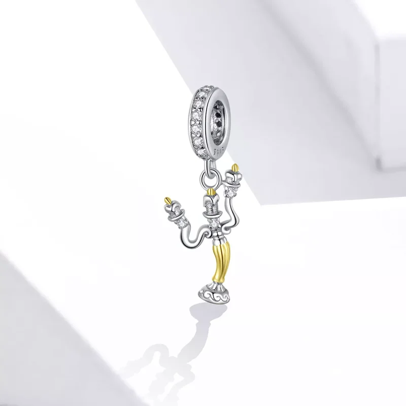 (immagine per) Charm Pendente tipo Pandora Candeliere magico - BSC319 - Visualizza 2