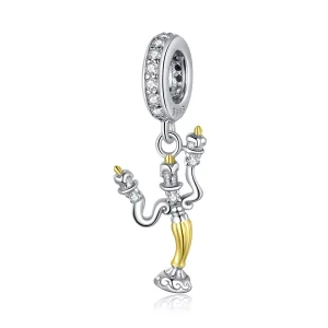 (immagine per) Charm Pendente tipo Pandora Candeliere magico - BSC319