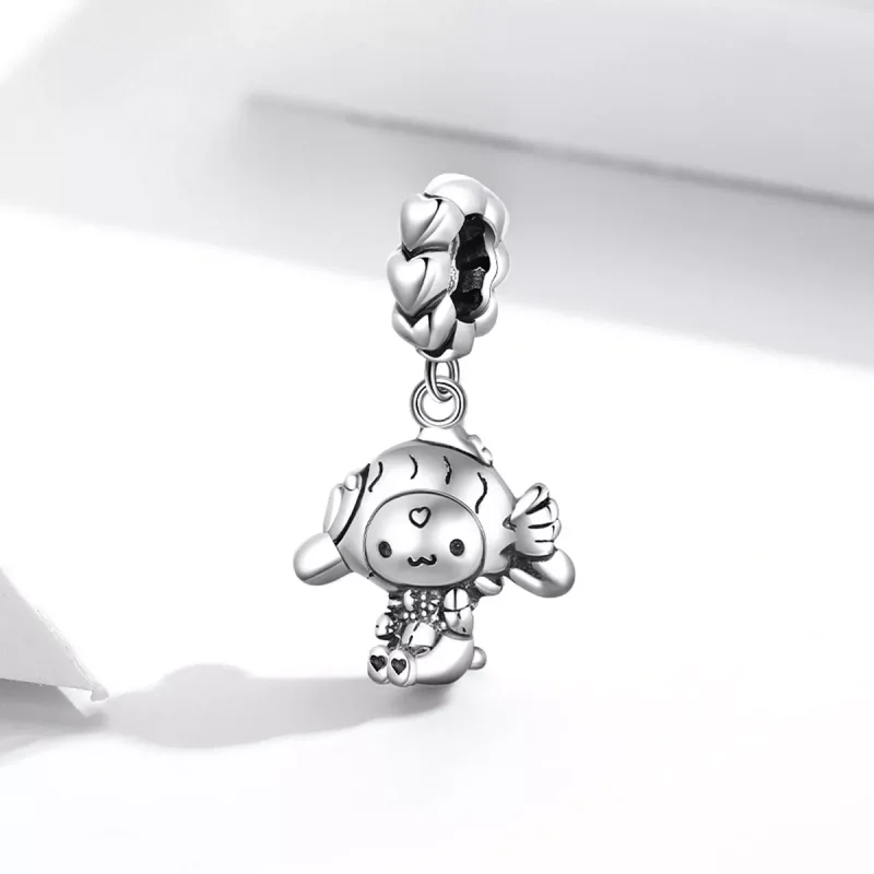 (immagine per) Charm Pendente tipo Pandora Cane carino - SCC2046 - Visualizza 2