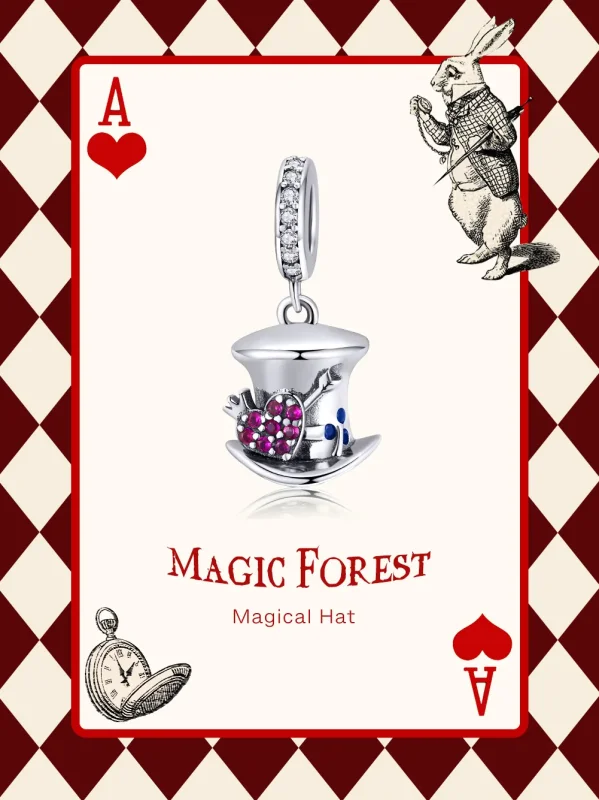 (immagine per) Charm Pendente tipo Pandora Cappello magico - SCC1441 - Visualizza 6