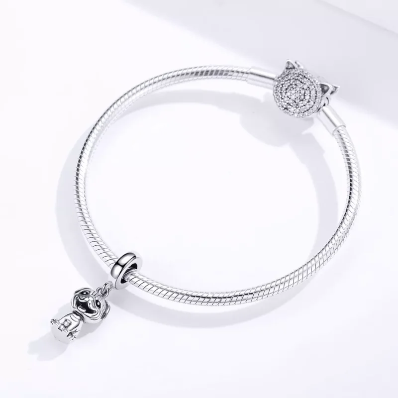 (immagine per) Charm Pendente tipo Pandora Carlino - SCC1320 - Visualizza 3