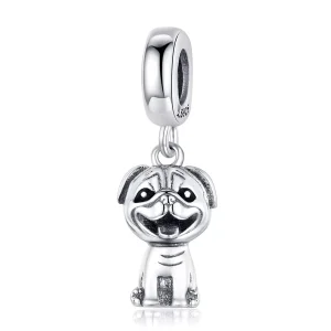 (immagine per) Charm Pendente tipo Pandora Carlino - SCC1320
