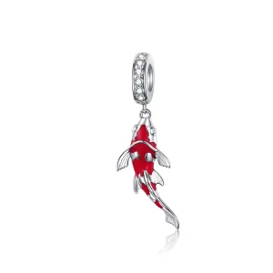 (immagine per) Charm Pendente tipo Pandora Carpa fortunata - BSC085