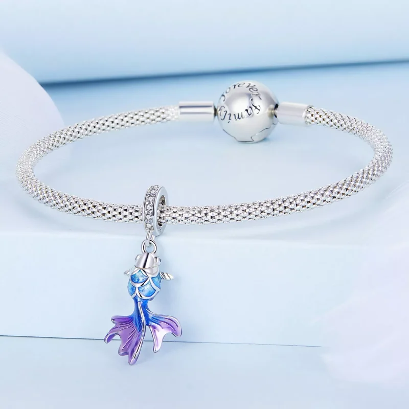 (immagine per) Charm Pendente tipo Pandora Carpa Koi - BSC684 - Visualizza 3