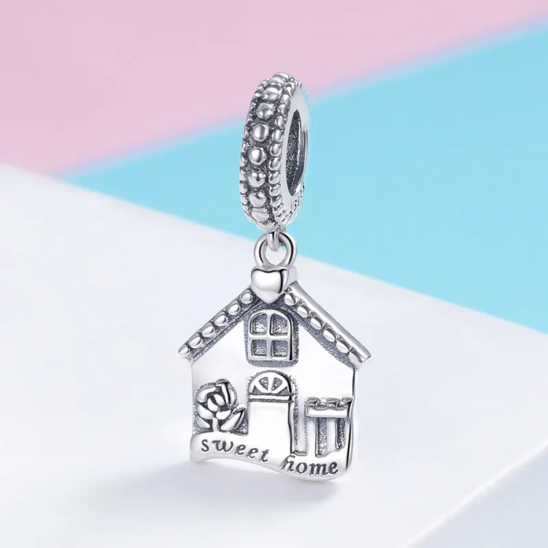 (immagine per) Charm Pendente tipo Pandora Casa felice - SCC913 - Visualizza 2