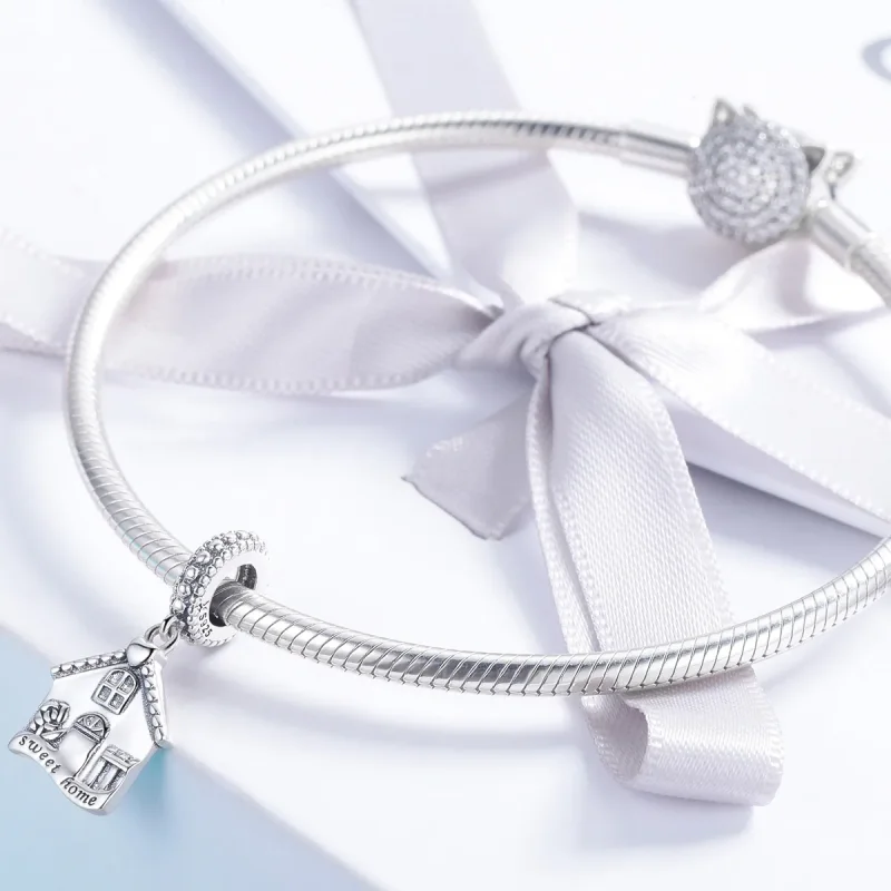 (immagine per) Charm Pendente tipo Pandora Casa felice - SCC913 - Visualizza 3