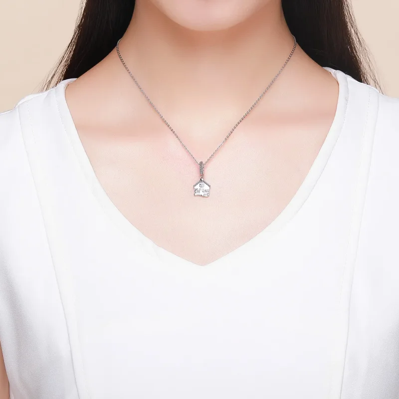 (immagine per) Charm Pendente tipo Pandora Casa felice - SCC913 - Visualizza 5
