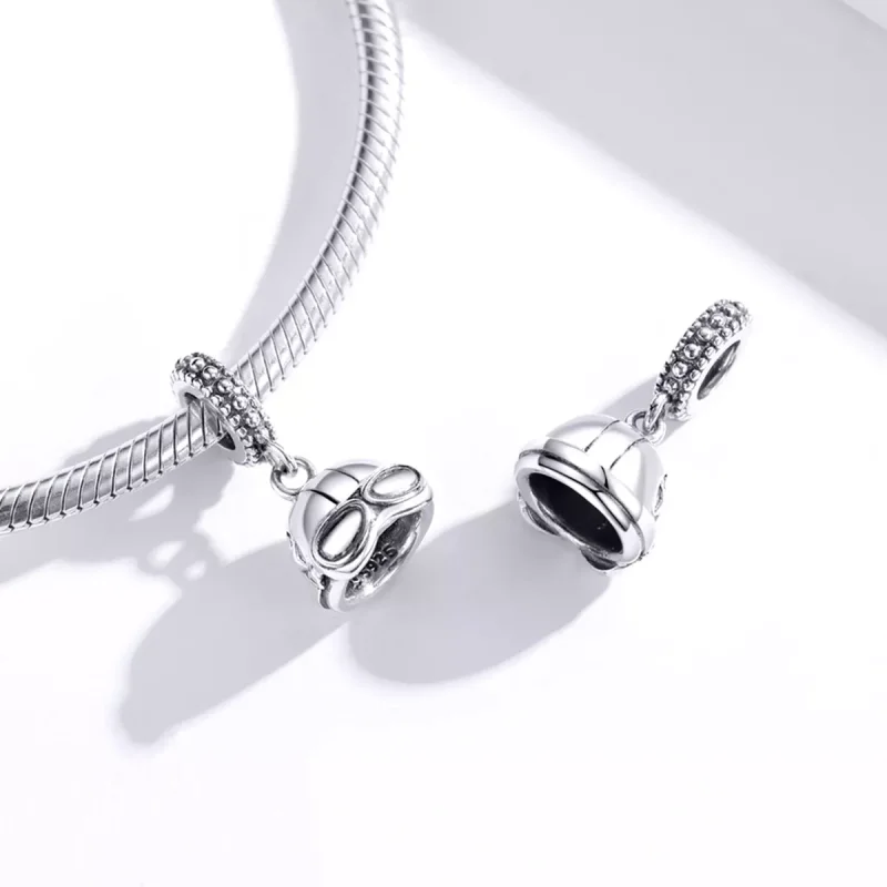 (immagine per) Charm Pendente tipo Pandora Casco retrò - SCC1711 - Visualizza 4