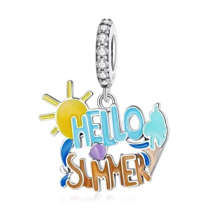 (immagine per) Charm Pendente tipo Pandora Ciao estate segno - SCC2222