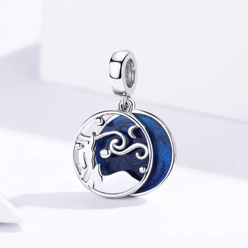 (immagine per) Charm Pendente tipo Pandora Cielo stellato - SCC1389 - Visualizza 2