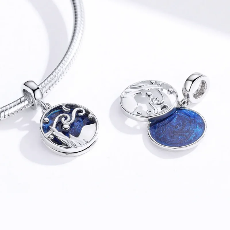 (immagine per) Charm Pendente tipo Pandora Cielo stellato - SCC1389 - Visualizza 3