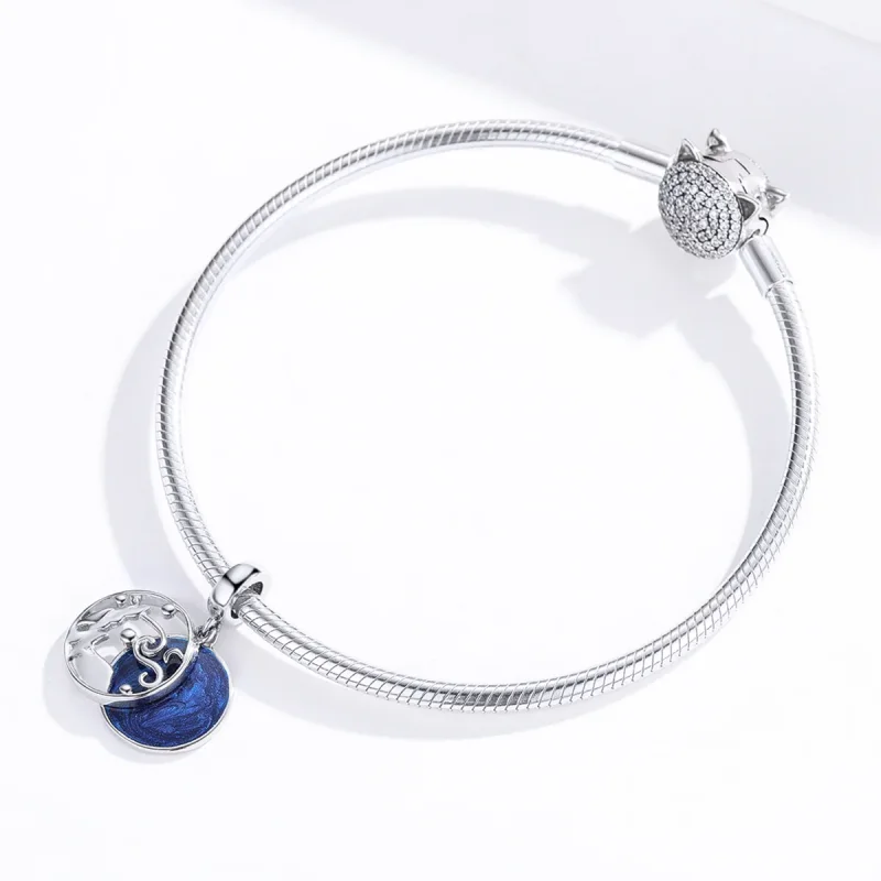 (immagine per) Charm Pendente tipo Pandora Cielo stellato - SCC1389 - Visualizza 4