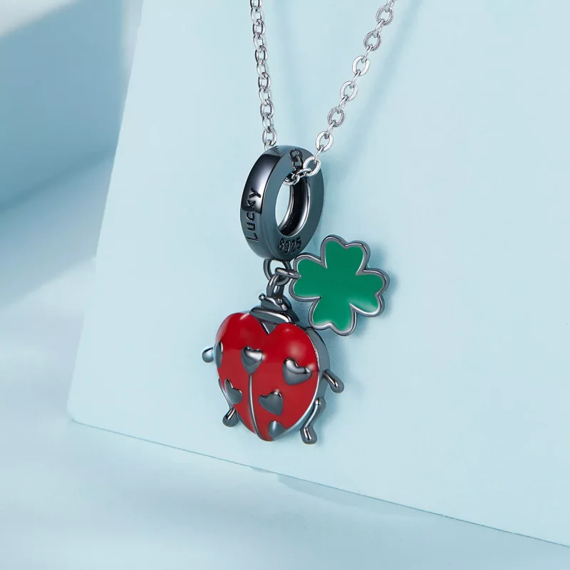(immagine per) Charm Pendente tipo Pandora Coccinella - SCC2411 - Visualizza 2