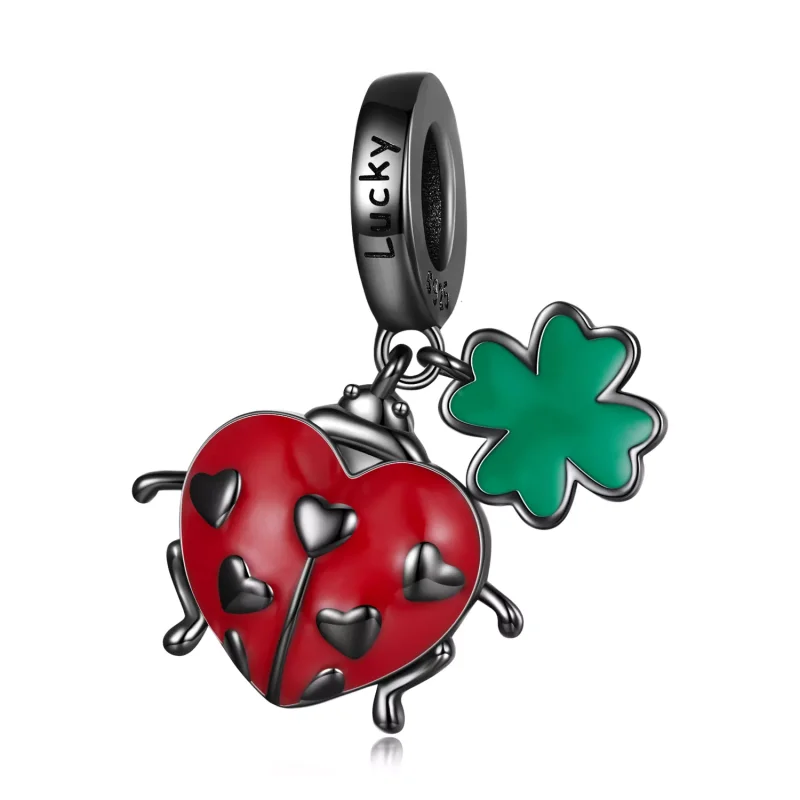 (immagine per) Charm Pendente tipo Pandora Coccinella - SCC2411