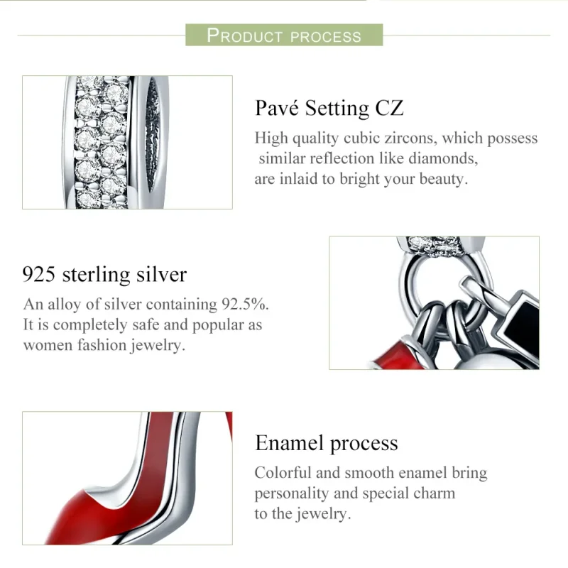 (immagine per) Charm Pendente tipo Pandora Condimento sexy - SCC457 - Visualizza 6