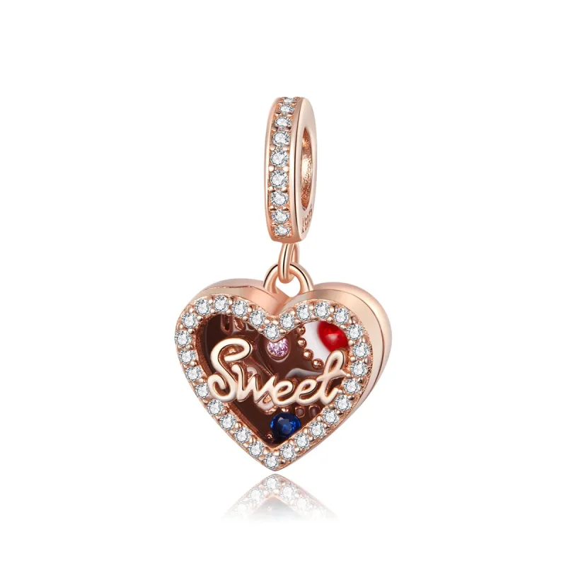(immagine per) Charm Pendente tipo Pandora Confezione regalo di cioccolato - SCC1670 - Visualizza 5