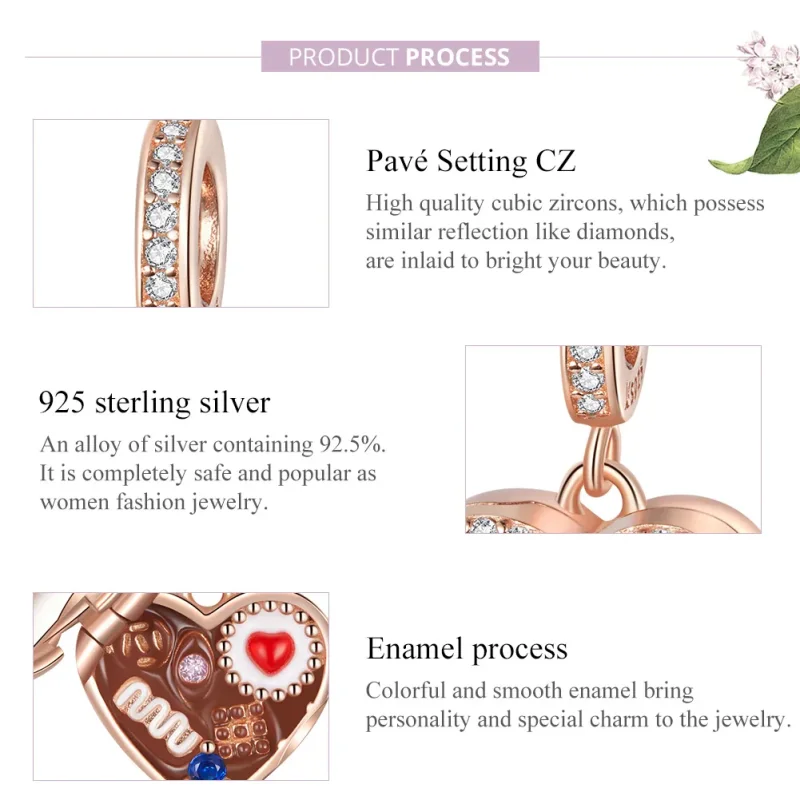 (immagine per) Charm Pendente tipo Pandora Confezione regalo di cioccolato - SCC1670 - Visualizza 8