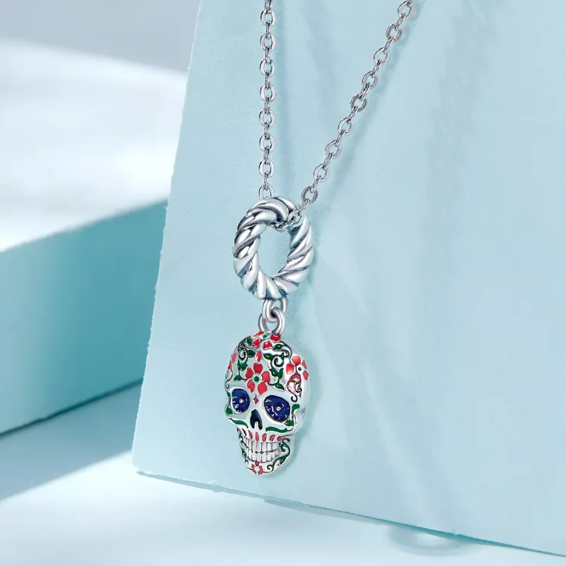 (immagine per) Charm Pendente tipo Pandora Cranio - SCC2361 - Visualizza 2