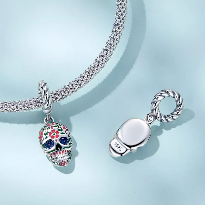 (immagine per) Charm Pendente tipo Pandora Cranio - SCC2361 - Visualizza 4