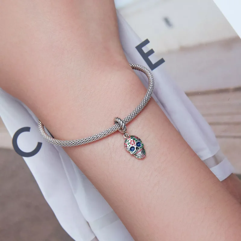 (immagine per) Charm Pendente tipo Pandora Cranio - SCC2361 - Visualizza 5