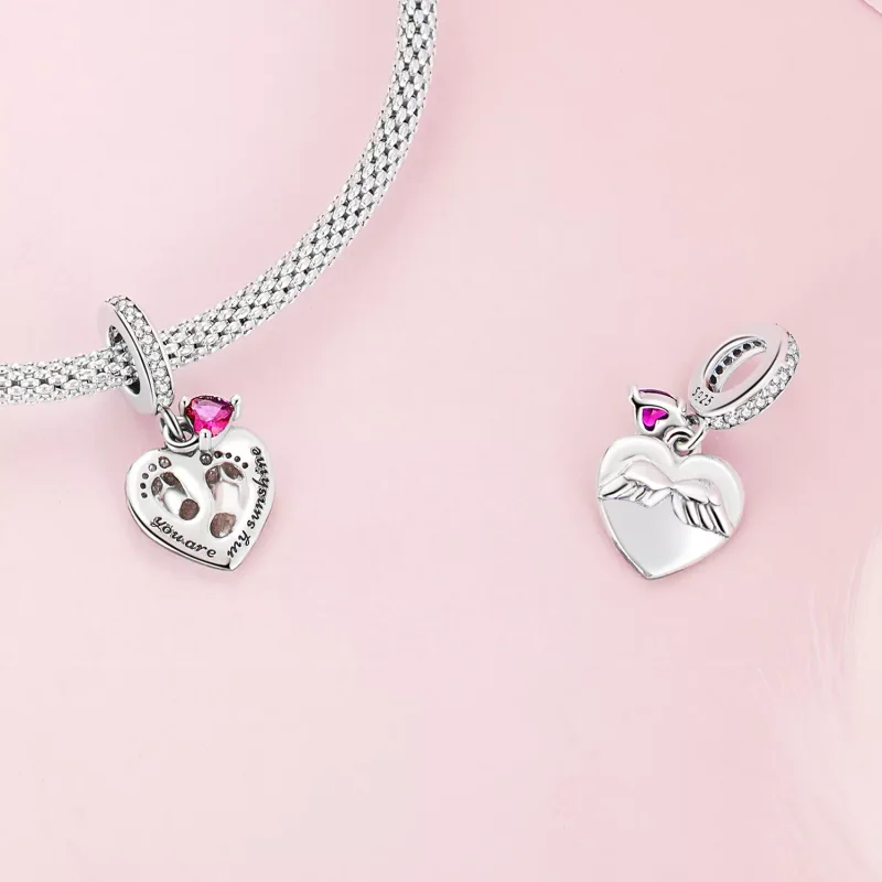 (immagine per) Charm Pendente tipo Pandora Crescendo - BSC686 - Visualizza 4