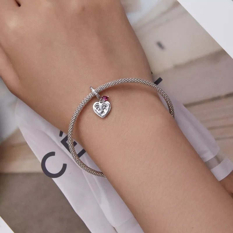(immagine per) Charm Pendente tipo Pandora Crescendo - BSC686 - Visualizza 5