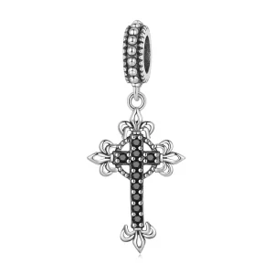 (immagine per) Charm Pendente tipo Pandora Croce d'epoca - BSC669