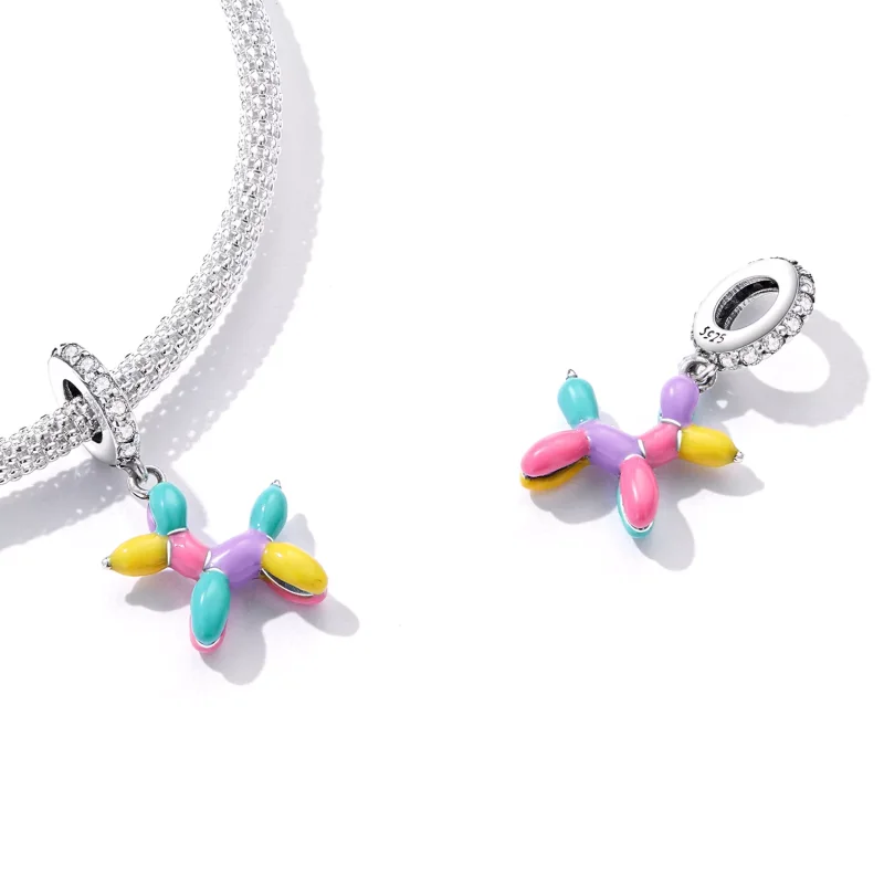(immagine per) Charm Pendente tipo Pandora Cucciolo di palloncino - SCC2217 - Visualizza 5