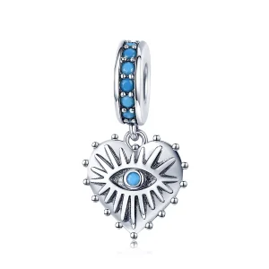 (immagine per) Charm Pendente tipo Pandora Cuore di Boemia - SCC873