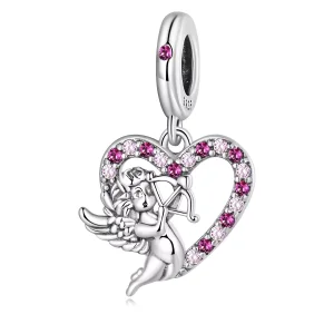 (immagine per) Charm Pendente tipo Pandora Cuore di Cupido - SCC2324