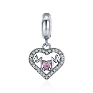 (immagine per) Charm Pendente tipo Pandora Cuore di mamma - SCC392